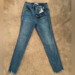 Madewell skinny jeans